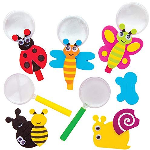 Baker Ross Kits de loupe pour insectes (Paquet de 5) - Loisirs éducatifs pour enfants