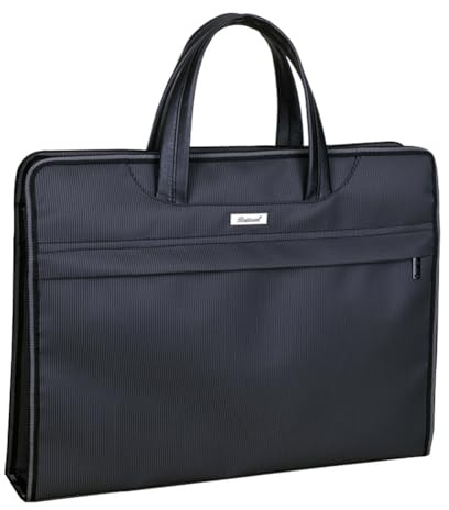 Porte-documents B4 - Sac de transport Oxford - Avec fermeture éclair - Organiseur de fichiers - Étanche - Pour le bureau, les voyages, les hommes - Pour magazines, contrats, livres