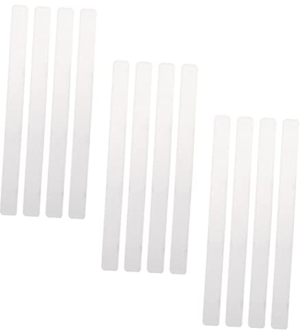 BESPORTBLE Lot de étiquettes en acrylique pour marquage des plantes - Étiquettes de jardin transparentes - Piquets d'identification résistants aux intempéries pour plantes en pot - Légumes