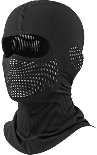 WTACTFUL kylande balaklava ansiktsmask för män – skidmask, andningsbar elastisk passform och perfekt för utomhusaktiviteter!