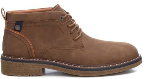 REFRESH - Botín Hombre Camel - Calzado Cómodo y Versátil - Moda casual - Modelo 17230502 (Talla 44)