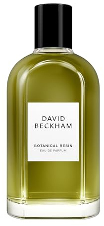 David Beckham Collection Botanical Resin Eau de Parfum for Men Spicy and Amber - Men's Perfume 100 ml