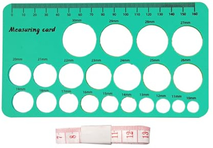 Appareil de mesure facile de mamelon avec guide de bride double face CM en marquage pour allaitement, calcul de taille de mamelon confortable pour maman