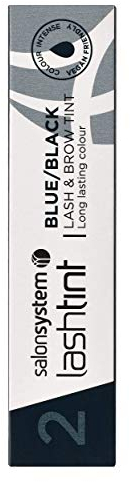 Salon System Tinta per ciglia e sopracciglia Lashtint Blu/Nero, 15 ml, 0227214