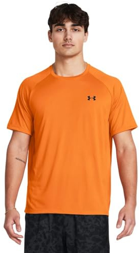 Under Armour Herren Tech 2.0 Short-Sleeve T-Shirt Hemd, (811) Atomic/Black, Klein