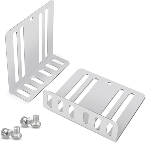 Double DIN Installation Kit, Universal Car Dash Radio Metal DIY Installation Kit, Car Stereo Mounting Frame W/ Screws, 70x75x24mm