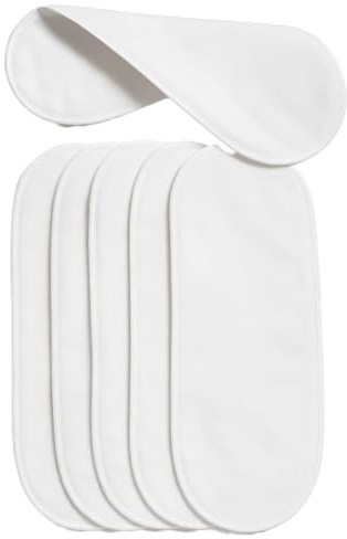 Protège-Slips Lavables Fait Main en France – Lot de 5 – Sans ailettes, Spécial Panty/Shorty – 100% Coton Doux, Écoresponsables (Taille L)