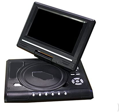Portabla dvd Spelare 270 graders rotationsskärm resa mini dvd Spelar enhetsplugg Hd Videospelare