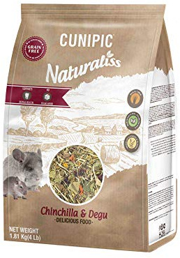 Cunipic Naturaliss Chinchilla Y Degú 1,81 Kg 1810 g