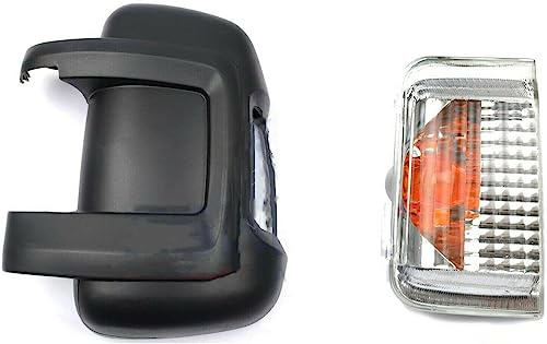 Door Wing Mirror Cover + Lens Lamp Left Side for Fiat Ducato Peugeot Boxer Relay Jumper 815678, 8156.78, 71748252