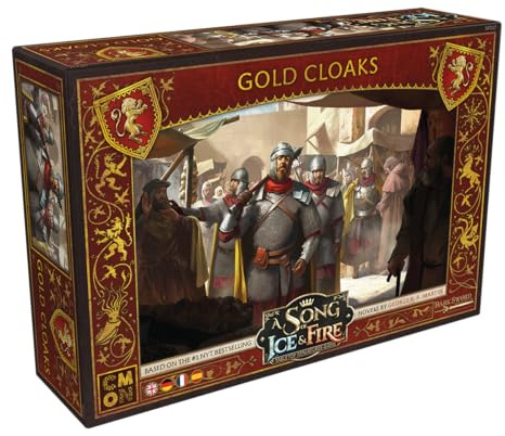 CMON, A Song of Ice & Fire – Gold Cloaks (Goldröcke), Erweiterung, Tabletop, 2 Spieler, Ab 14+ Jahren, 45-60 Minuten, Deutsch, Mehrsprachig