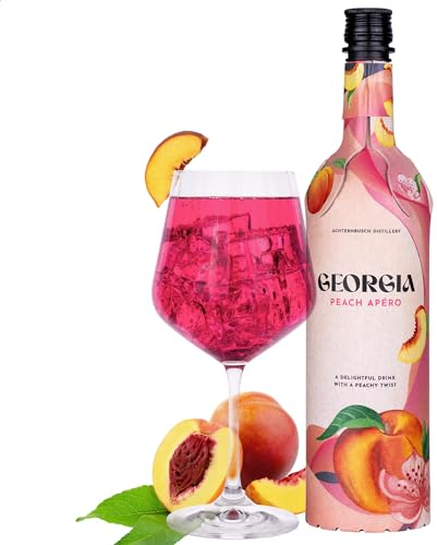 GEORGIA PEACH APÉRO | 70cl | 24% Vol. | a delightful drink with a peachy twist for your Spritz | Pfirsich Aperitif