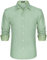 HISDERN Men's Dress Shirts Long Sleeve Classic Business Regular Fit Wedding Work Non Iron Shirt with Pocket Sage Green L
