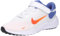 Nike Revolution 7 Schuh für jüngere Kinder, White/Team Orange-Astronomy Blue, FB7690-102, 28.5 EU (11.5C US)