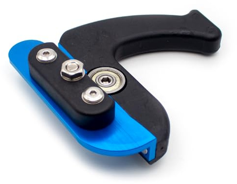 Toplionace Professioneller Kantenschneider Zum Schieben, Manueller Laminatschneider, Gerades Schneidwerkzeug für Melaminplatten, Furniere