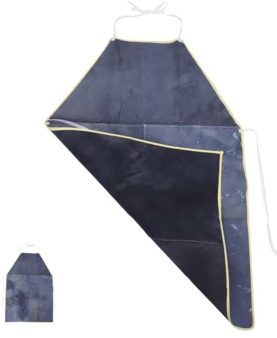 Delantal Protector de Piel de Vaca para Soldar, Reemplazo Color Aleatorio
