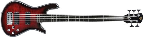 SPECTOR - LEGEND 5 STANDARD BLACK CHERRY,Basso Elettrico,Corpo Frassino Leggero,Manico Acero e Padauk,Tastiera Ebano Amara 24 Tasti,Scala 889 mm,Capotasto: 46 mm,Pickup: H/H,Colore Black Cherry