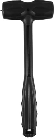 CLISPEED Rubber Flooring Mallet Long Multi Function Handheld Hammer for Worker Flooring Installation Heavy Duty Shock Resistant Carpenter Tool for Home and Professional Use