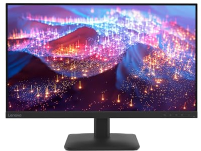 Lenovo L27-4e Monitor - 27 Flat IPS FullHD Display - 100Hz Refresh Rate - 4ms Response Time - HDMI 1.4 - VGA - Tilt Stand - Raven Black