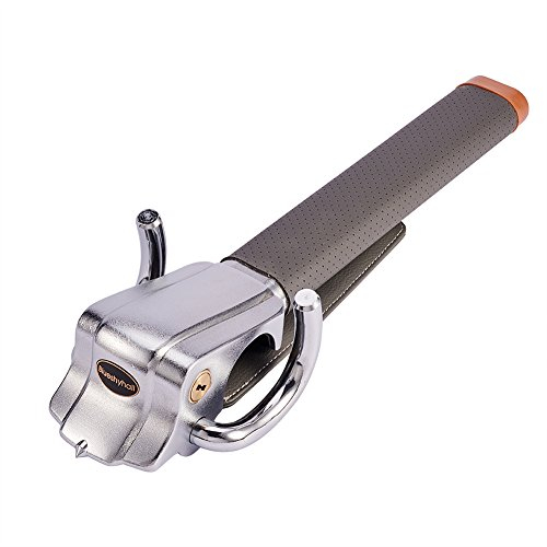 Blueshyhall Lenkradkralle Lenkradsperre Diebstahlsicherung Lenkrad Auto (GRAU)