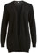 Vila Clothes Damen Strickjacke VIRIL L/S Open Knit Cardigan - NOOS 14044041, Einfarbig, Gr. 34 (Herstellergröße: XS), Schwarz (Black)