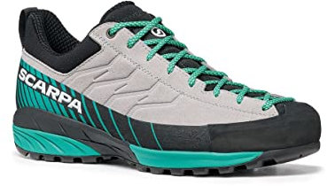 Scarpa W Mescalito Grau - Klassischer technischer Damen Zustiegsschuh, Größe EU 40 - Farbe Gray - Tropical Green