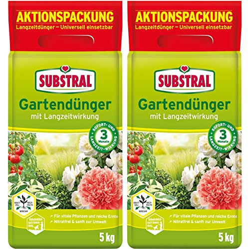 2 X 5kg Substral Gartendünger mit LZW