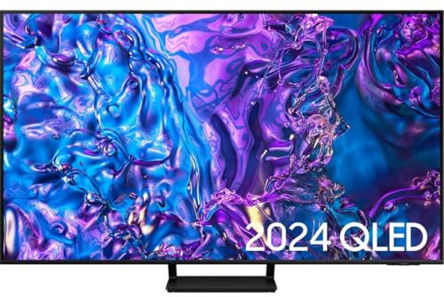 Samsung QLED Q70D 75 Zoll (191 cm) Fernseher TV mit Quantum Prozessor 4K, 100% Farbvolumen,AI Upscaling, Tizen OS, Smart TV, 75Q70D, [2024]