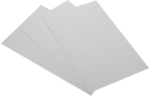 Hemobllo Placas Metálicas de Sublimación 20X30Cm 3 Piezas en Plata Perlada para Decoración de Interiores y Regalos Personalizados