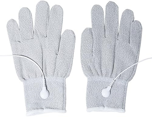 myolift 7E Leitfähige Handschuhe (Paar) | Mikrostrom-Handschuhe zur Verwendung mit allen Mikrostrom-Facelift-Geräten