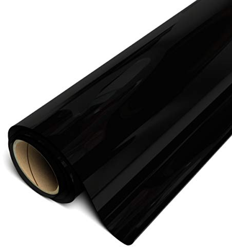 Siser EasyWeed Matte Black HTV 11.8 x5ft Roll - Iron on Heat Transfer Vinyl