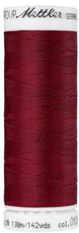 Mettler SERAFLEX elastischer Nähfaden 130 m Bordeaux Fb. 106