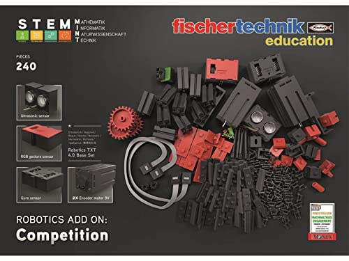 fischertechnik Robotics Add On: Competition Roboter, Schwarz (560842)