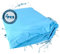 Duraol Poolfolie 3,50m x 0,9m I 0,40mm Folienstärke I Reißfeste Pool Innenfolie rund in Standard Blau I Hochelastische & UV-stabilisierte Poolunterlage I Kältebeständige Rundpool Ersatzfolie