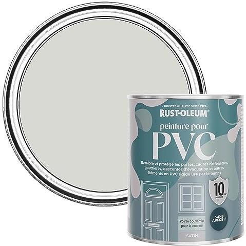 Rust-Oleum Grey uPVC Door and Window Paint In Satin Finish - Winter Grey 750ml