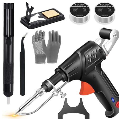 Schweißen Maschine,Schweißpistole,Multifunktions-Lötkolben-Lötpistolen-Set,Handschweißgerät,Industrieller Schnellheizlötkolben,Handheld SchweißGeräT,für Industrielle Schweißwerkzeuge