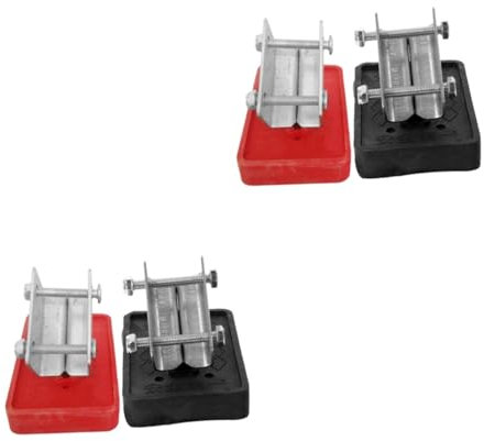 DIYEAH 2sets Ladder Feet Pads Non Slip Stabilizer Cushion for Enhanced Stability Various Surfaces Durable Material for Ladders 2pcs*2