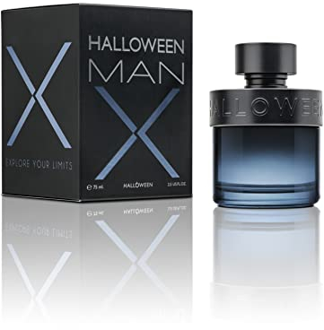 Halloween Man X, Eau de Toilette para Hombre, Fragancia Oriental Fougère, 75 ml con Vaporizador
