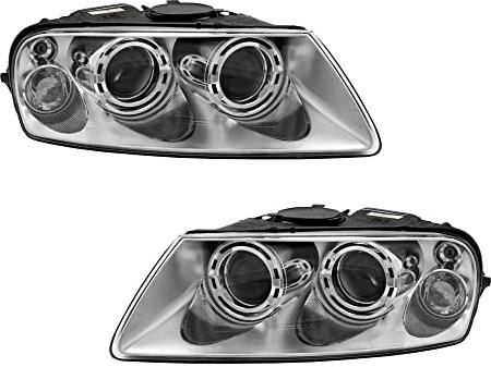Xenon Scheinwerfer Set links & rechts Hauptscheinwerfer Frontscheinwerfer D1S/H7 ohne Lampenträger für Model Touareg 7LA 7L6 7L7