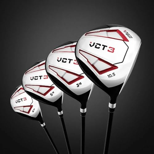 Herr nr 1 W/3 W/5 W/järn Fairway trä golfförare hybrid klubb aluminiumlegering ansikte stor kapacitet golfklubba trä för sport utomhus (#1 trä)