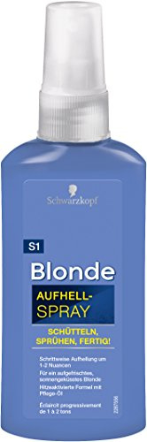 Schwarzkopf Blonde Brightener S1 Brightening Spray, Level 3, Pack of 3 (3 x 125 ml)