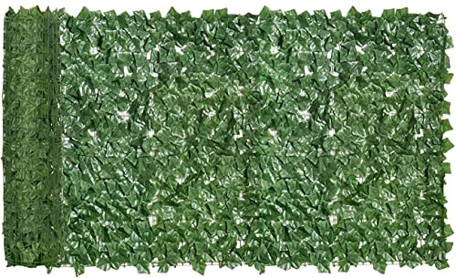 sxysdkjco Haie Artificielle 1x9m/3.28x29.53ft,Clôture de confidentialité Le Mur VegetalClôture de Plantes Rétractable