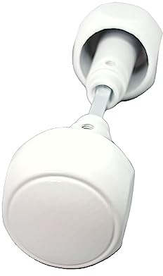 1001 pomos de puerta doble quadro giratorio aluminio C.7 (blanco 9010)