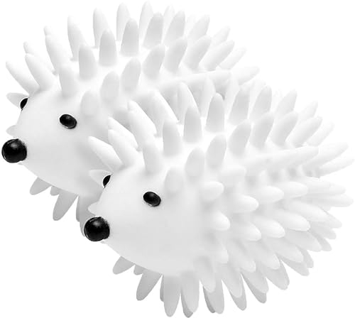 Tumble Dryer Balls, Reusable Hedgehog Dryer Ball, Laundry Balls for Tumble Dryer, Washing Ball for Reduce Drying Time, Noise, Wrinkles Free and No Bad Odor, 2Pack