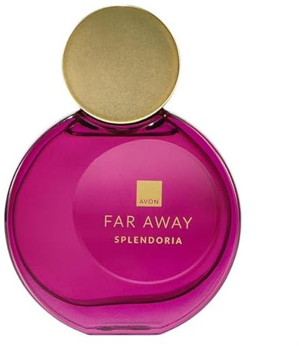 AVON Far Away Splendoria Eau de Parfum | Profumo Donna Lunga Durata | Fragranza Floreale Orientale con Prugna Nera, Gardenia e Oud Bianco | 50ml