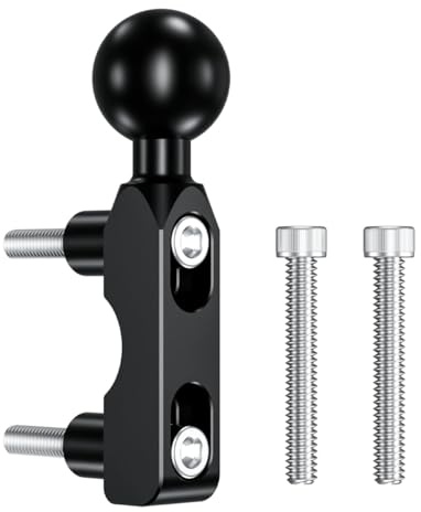 WANGCL Soporte de aluminio para motocicleta, rótula de TPU de 1 para depósito de freno/embrague, compatible con RAM tamaño B, soporte de brazo anodizado CNC con kit de herrajes