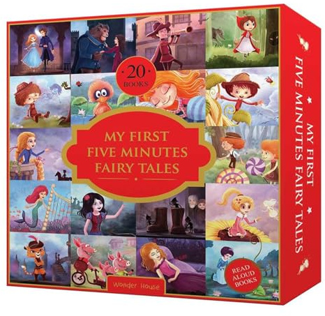 My First Five Minutes Fairy Tales Boxset: Giftset of 20 Books for Kids (Abridged and Retold)