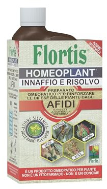 Flortis, Homeoplant Afidi, Preparato Omeopatico Rinforzante per Piante Contro Afidi, Formato da 750 ml