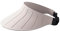 Silkglory Sonnenvisier, Breite Krempe Faltbar Strand Visiere Sommer Pferdeschwanzhut,Zum Laufen Sport Dünn Keine Kopfschmerzen Visor Cap Damen UV-Schutz – Aprikose