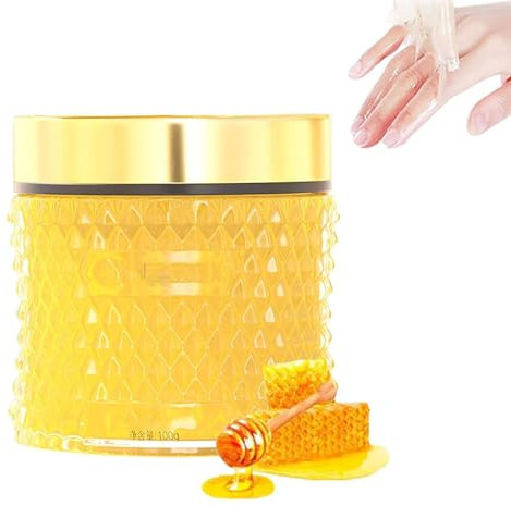 Maschera per le mani al ringiovanente, maschera per le mani Peel Off, cera per le mani naturale al latte e Peel Off, pellicola per le mani esfoliante idratante e nutriente (1pcs)